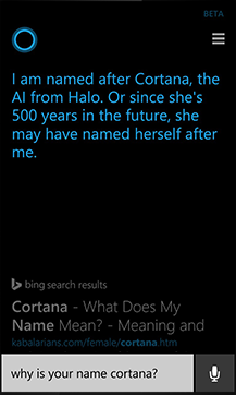 Windows Phone - Cortana