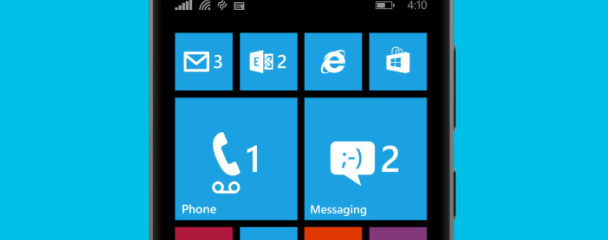 Windows Phone 8.1 Start screen